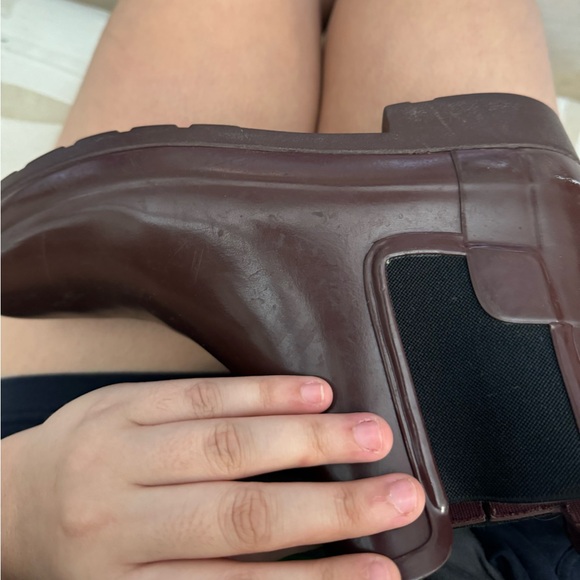 hunter | refined chelsea boots (burgundy) ☔️ - Picture 14 of 16